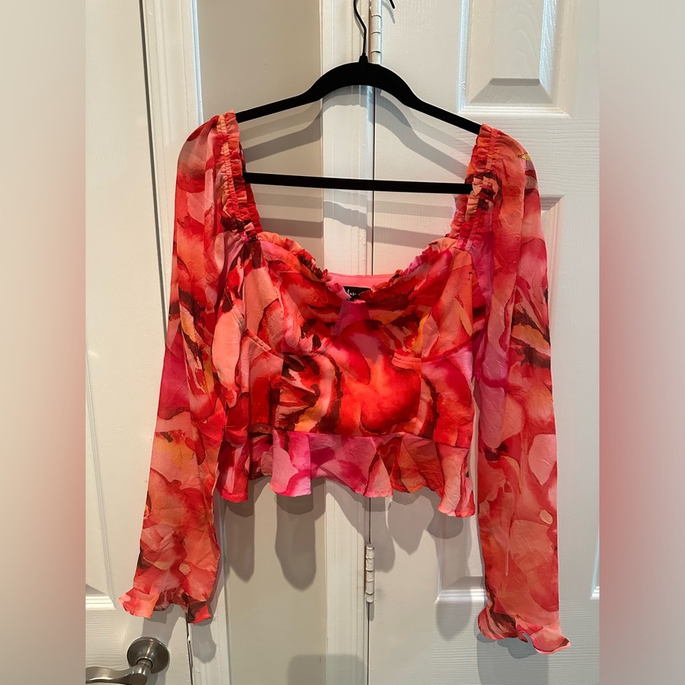 Lulu’s Floral Blouse